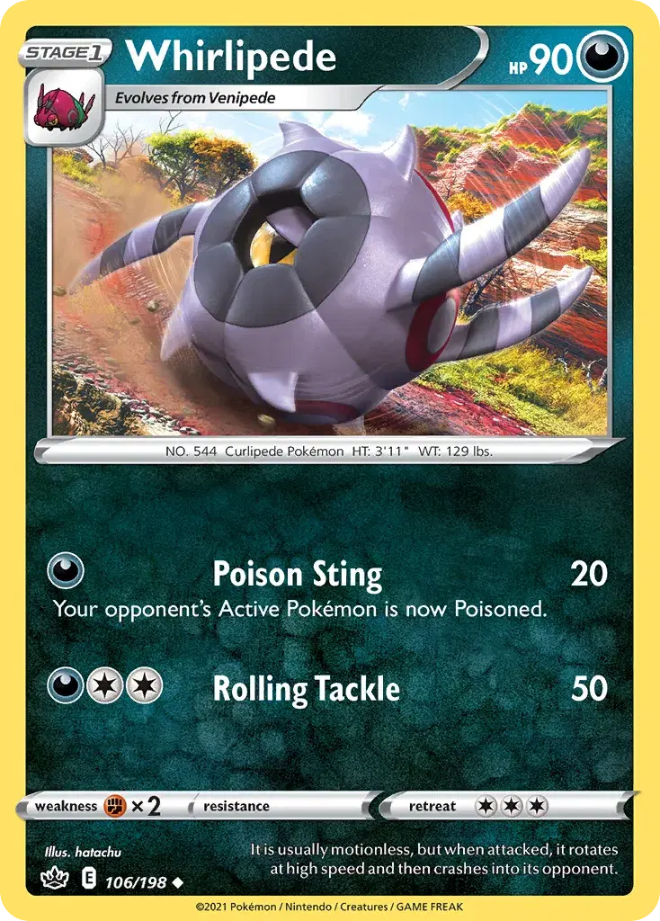 Whirlipede Chilling Reign 106