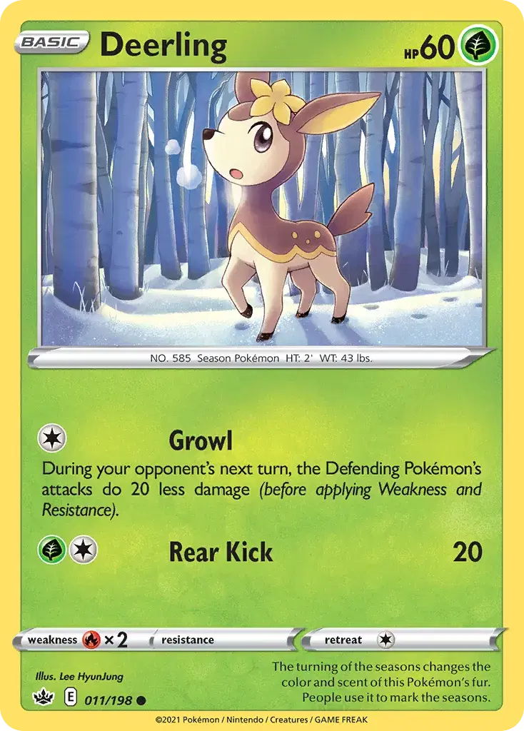 Deerling Chilling Reign 11