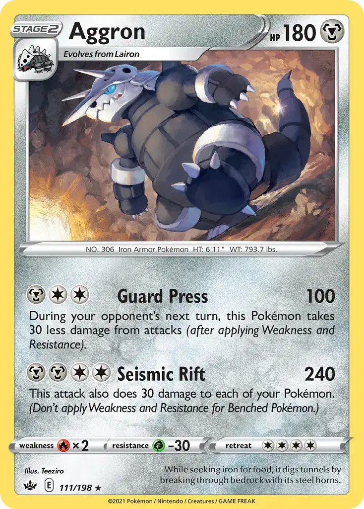 Aggron Chilling Reign 111