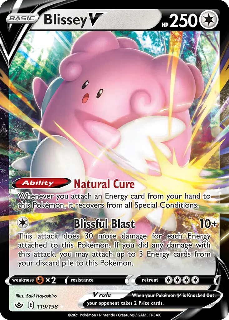 Blissey V Chilling Reign 119