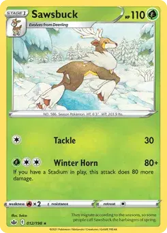 Sawsbuck Chilling Reign