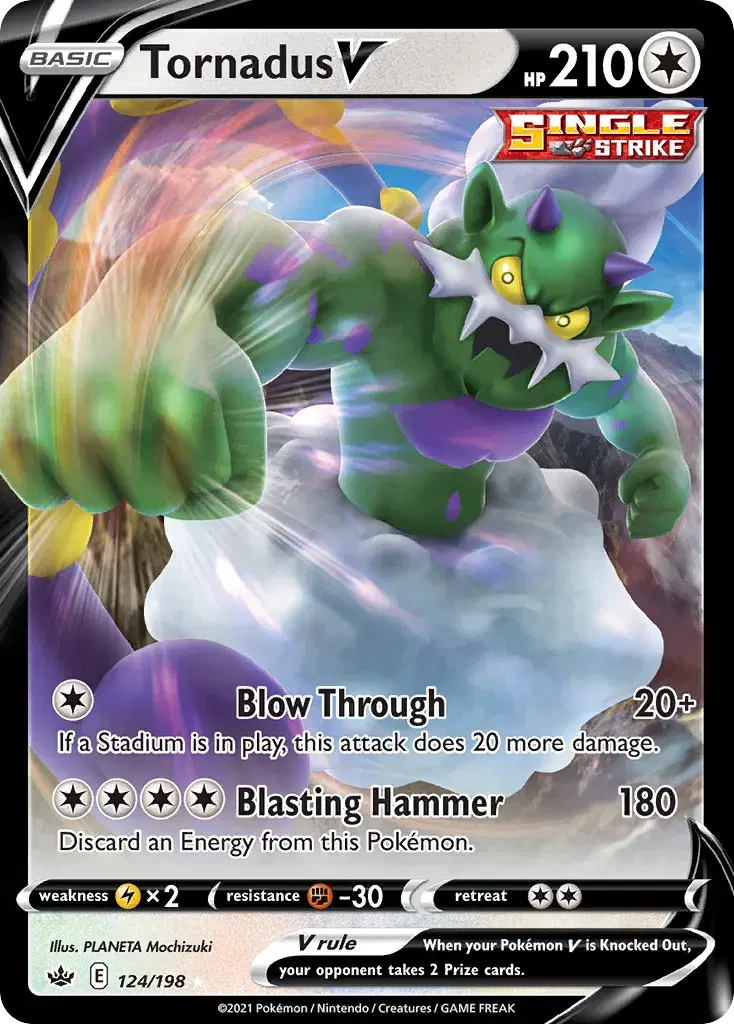 Tornadus V Chilling Reign 124