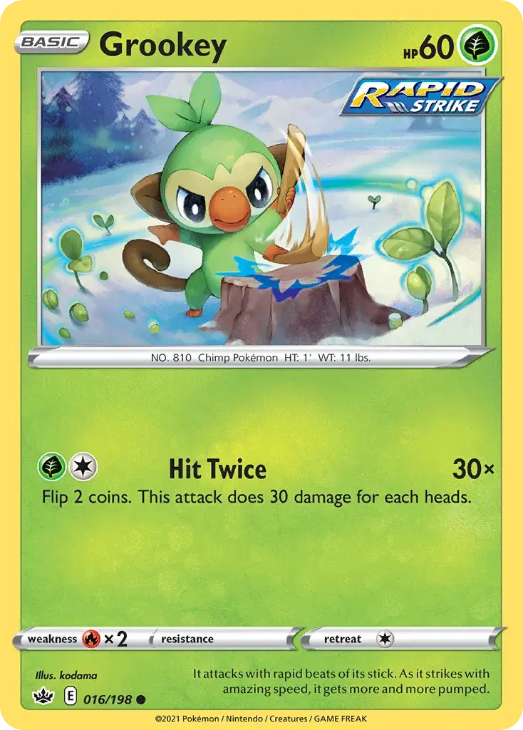 Grookey Chilling Reign 16