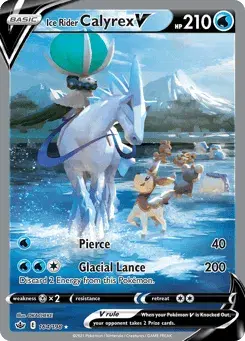 Ice Rider Calyrex V Chilling Reign