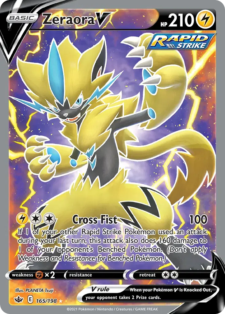 Zeraora V Chilling Reign 165
