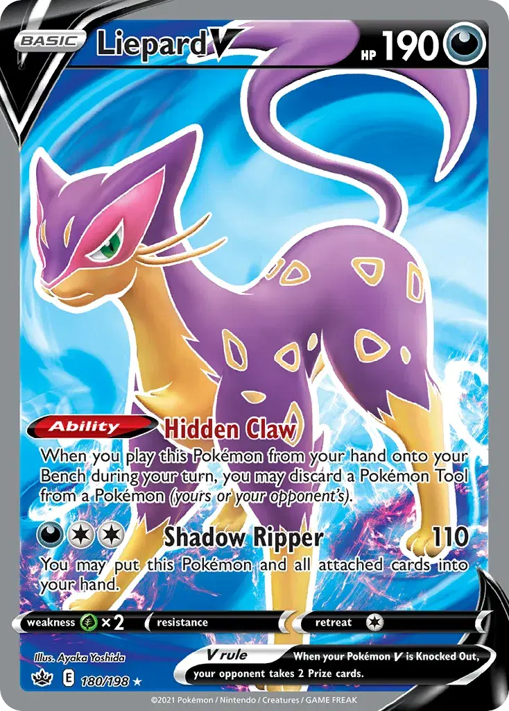 Liepard V Chilling Reign 180