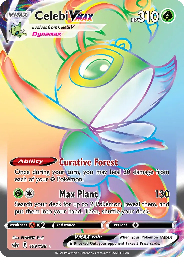 Celebi VMAX Chilling Reign 199