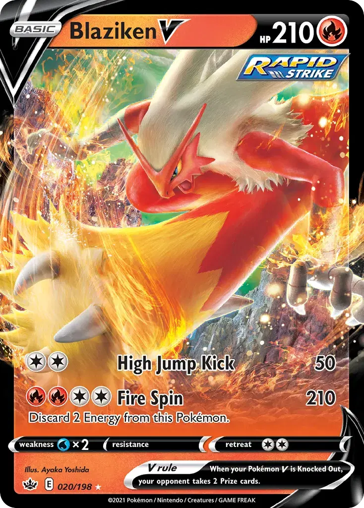 Blaziken V Chilling Reign 20