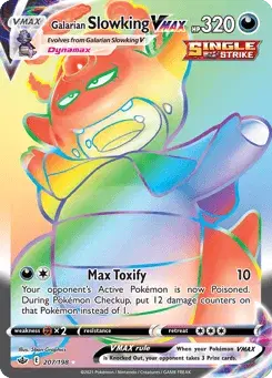 Galarian Slowking VMAX Chilling Reign