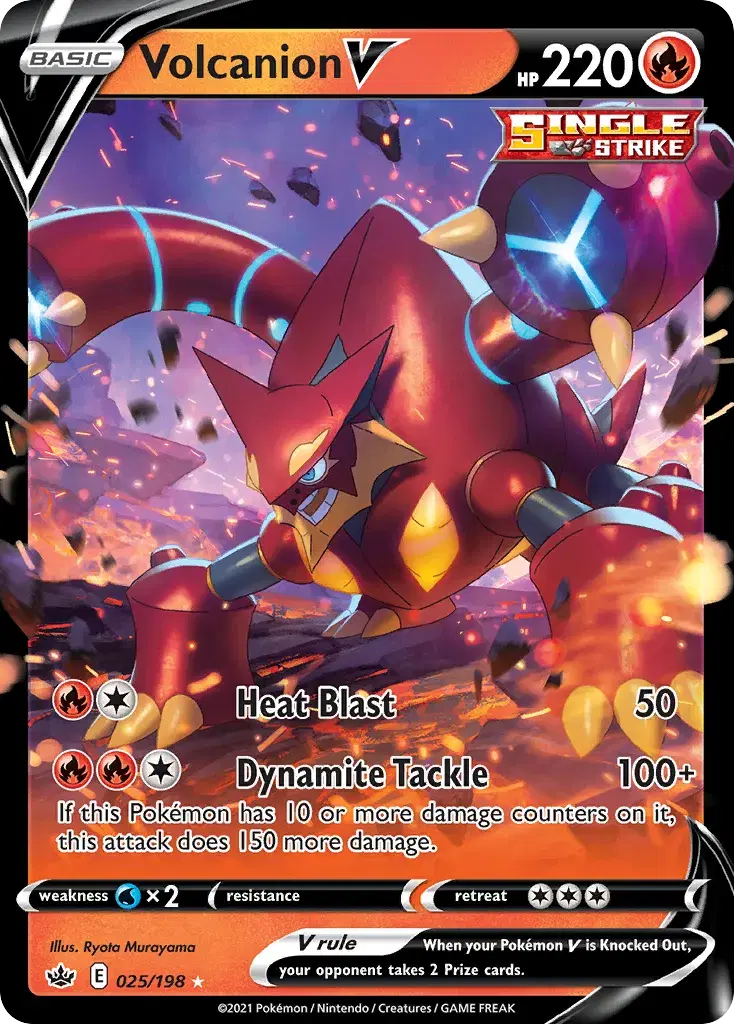 Volcanion V Chilling Reign 25