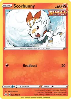 Scorbunny Chilling Reign