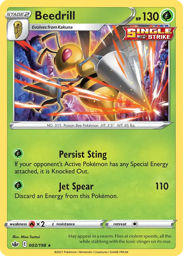 Beedrill Chilling Reign 3