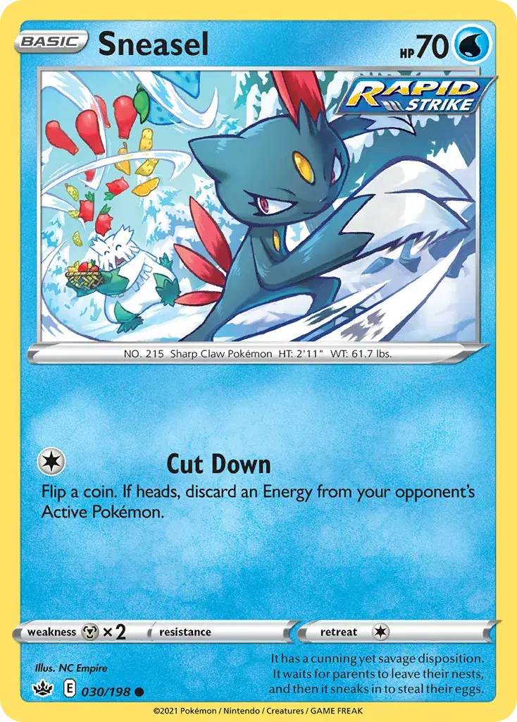 Sneasel Chilling Reign 30