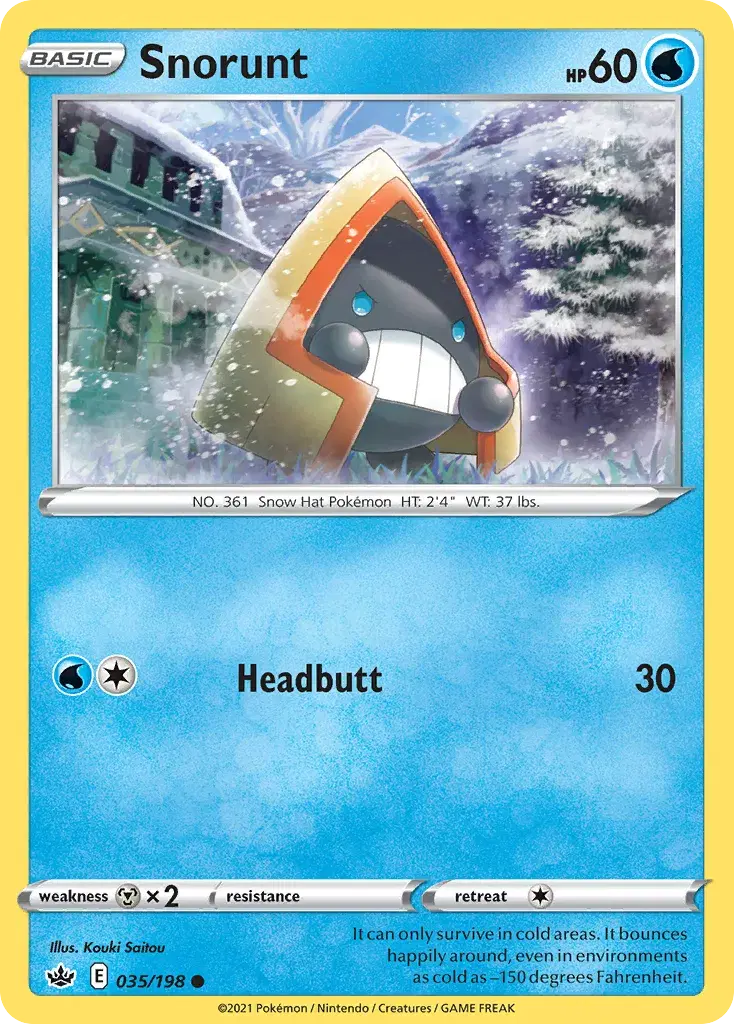 Snorunt Chilling Reign 35