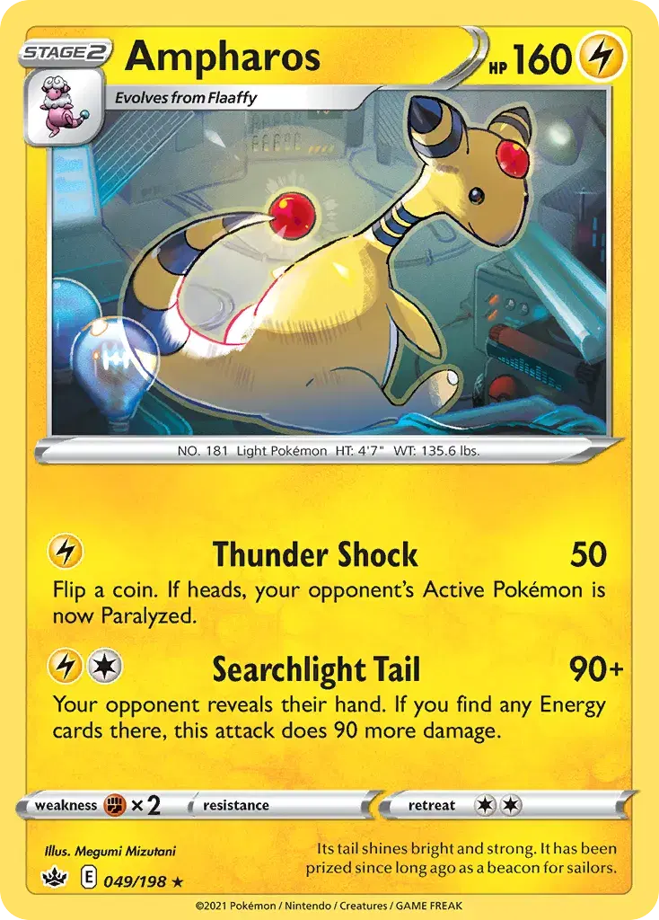 Ampharos Chilling Reign 49