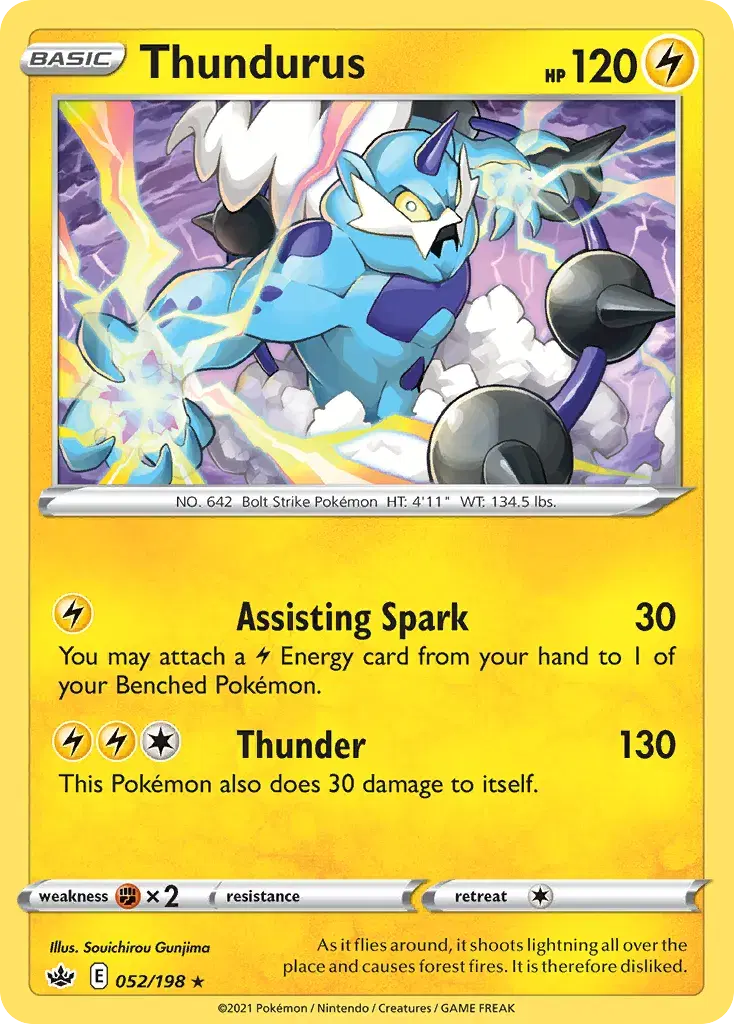 Thundurus Chilling Reign 52
