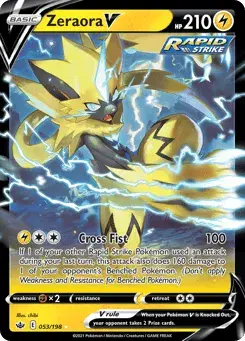 Zeraora V Chilling Reign