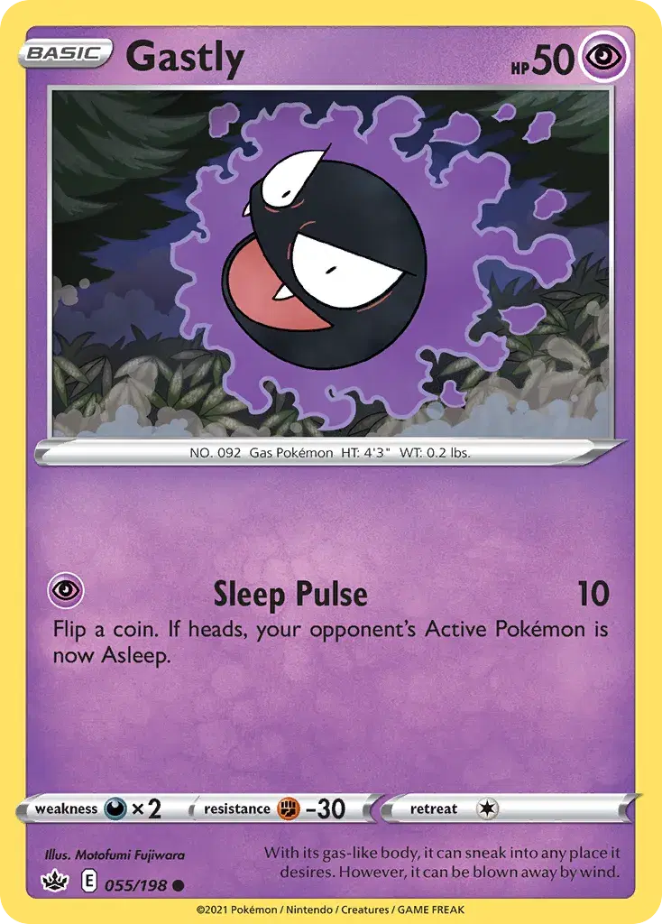 Gastly Chilling Reign 55