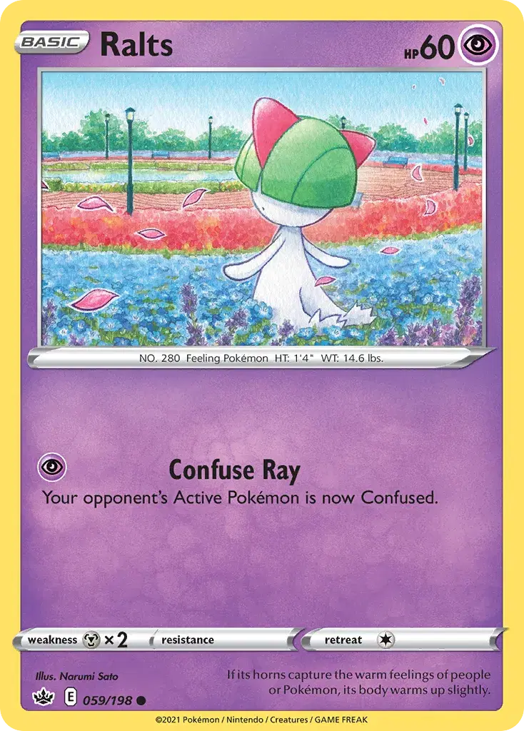 Ralts Chilling Reign 59