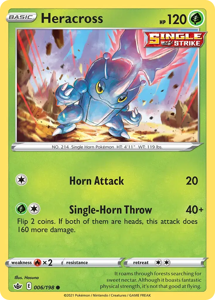 Heracross Chilling Reign 6