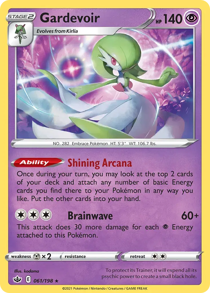 Gardevoir Chilling Reign 61