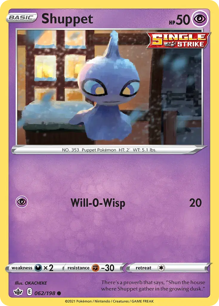 Shuppet Chilling Reign 62