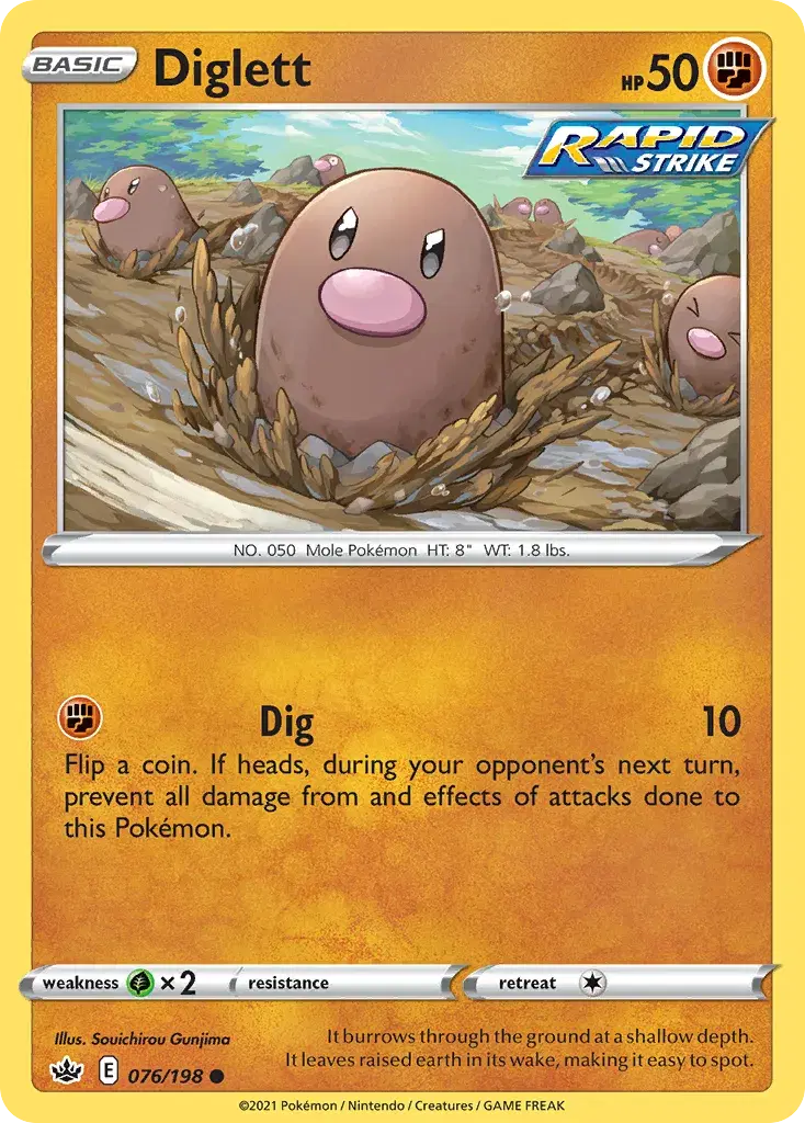 Diglett Chilling Reign 76