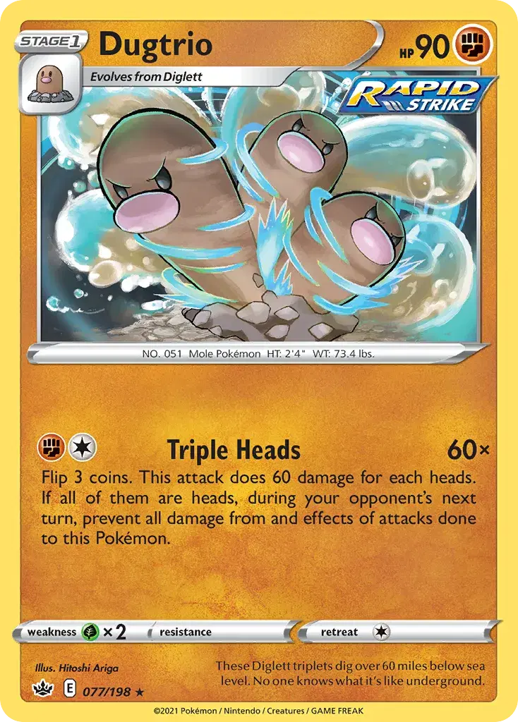Dugtrio Chilling Reign 77