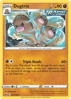 Dugtrio Chilling Reign