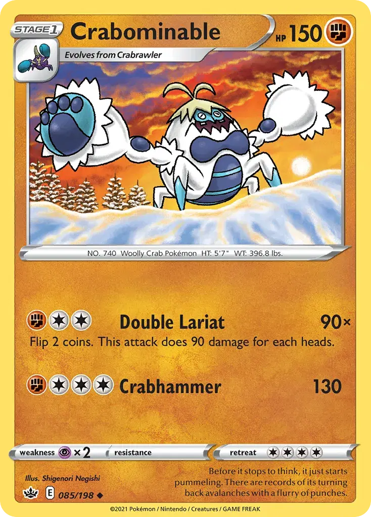 Crabominable Chilling Reign 85