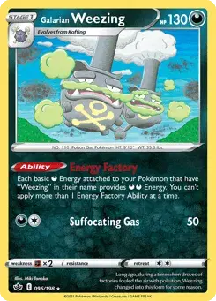 Galarian Weezing Chilling Reign