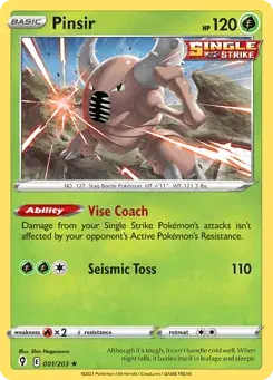 Pinsir Evolving Skies