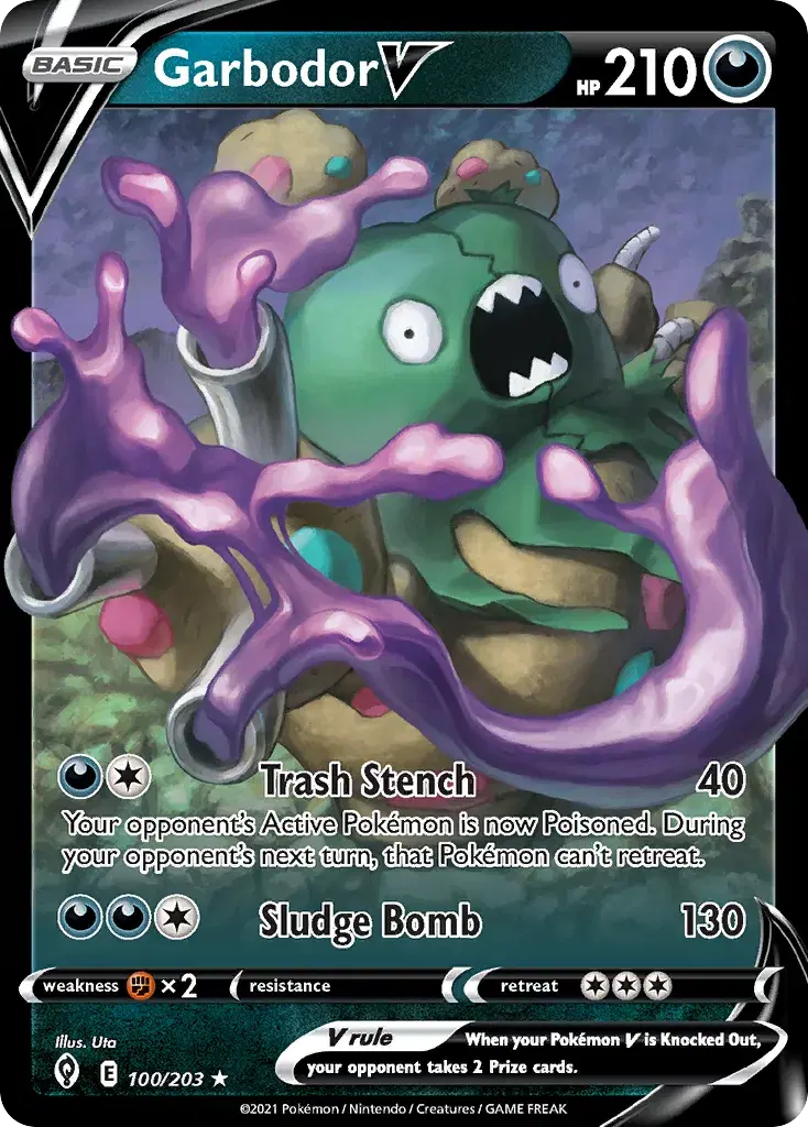 Garbodor V Evolving Skies 100