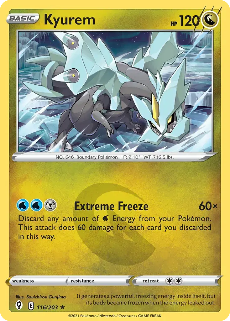 Kyurem Evolving Skies 116