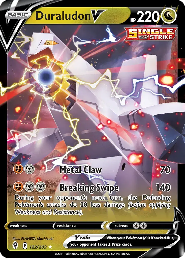 Duraludon V Evolving Skies 122
