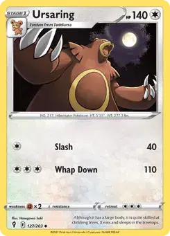 Ursaring Evolving Skies