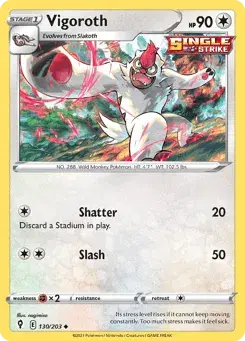 Vigoroth Evolving Skies