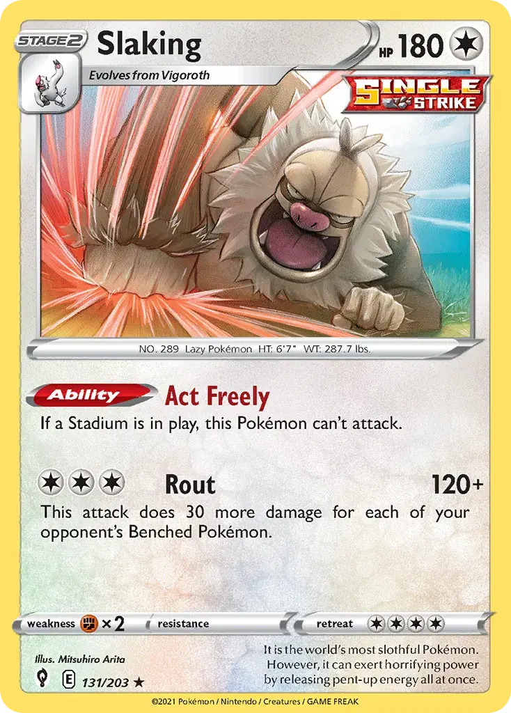 Slaking Evolving Skies 131