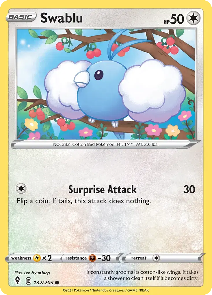 Swablu Evolving Skies 132