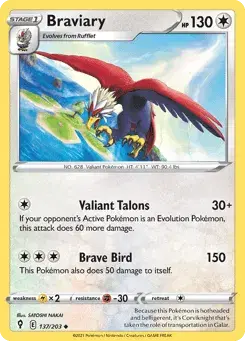 Braviary Evolving Skies