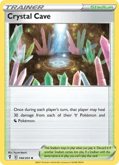 Crystal Cave Evolving Skies
