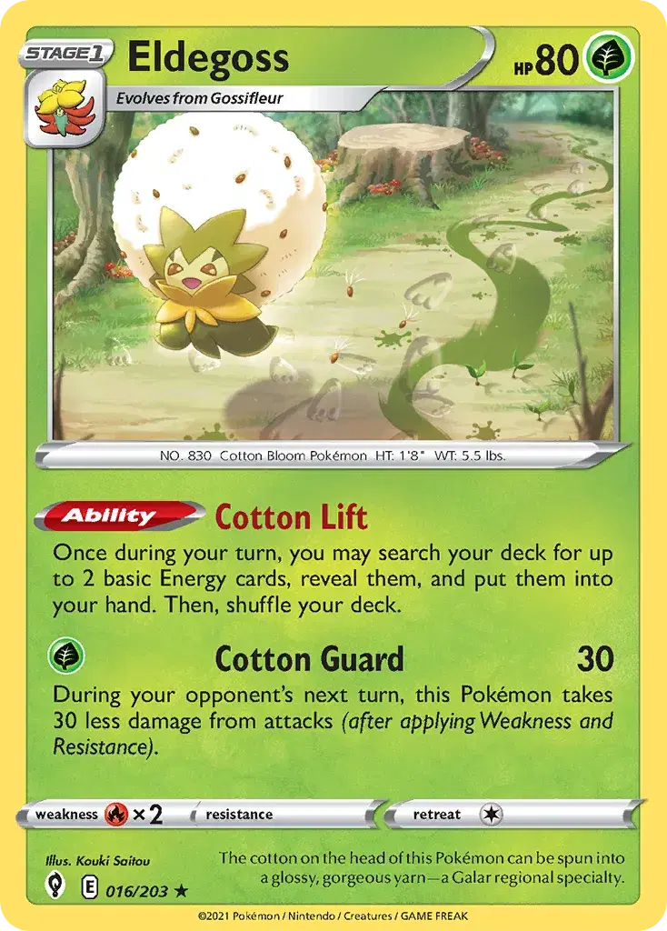 Eldegoss Evolving Skies 16