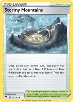 Stormy Mountains Evolving Skies