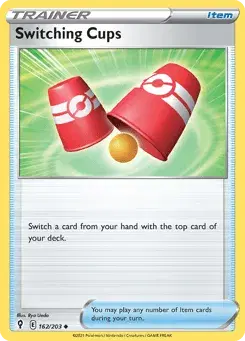 Switching Cups Evolving Skies
