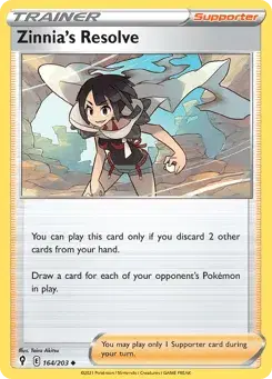 Zinnia's Resolve Evolving Skies