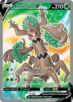 Trevenant V Evolving Skies