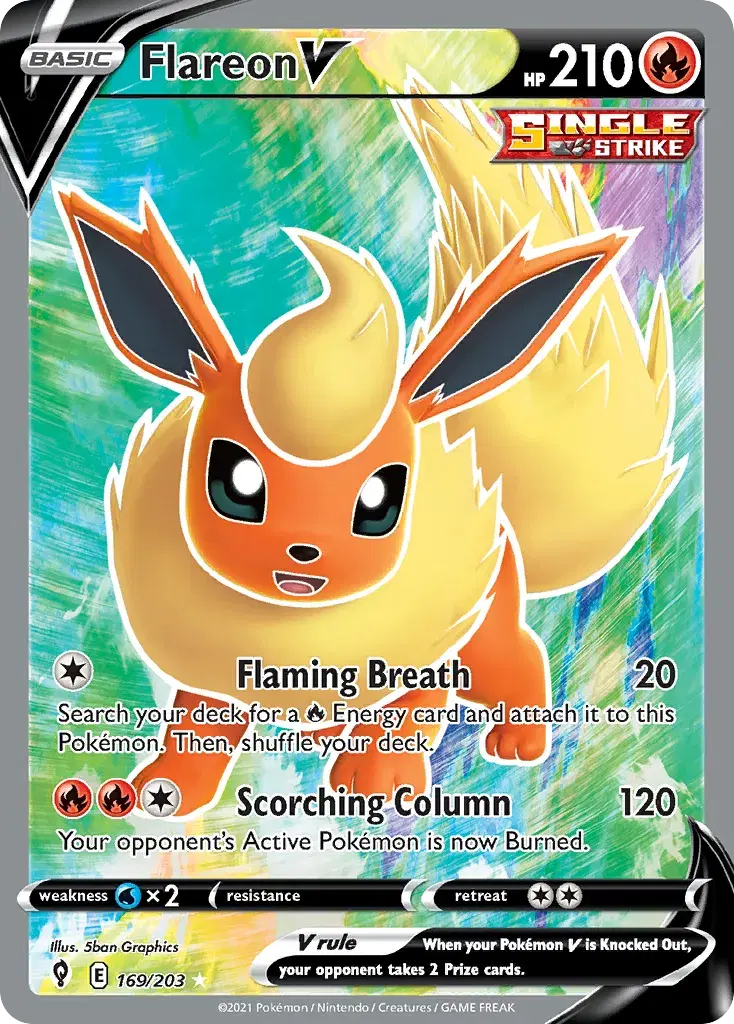 Flareon V Evolving Skies 169