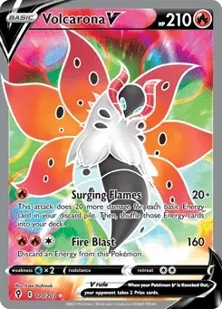 Volcarona V Evolving Skies