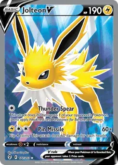 Jolteon V Evolving Skies
