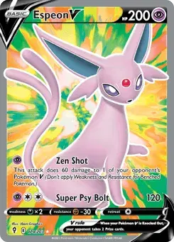 Espeon V Evolving Skies